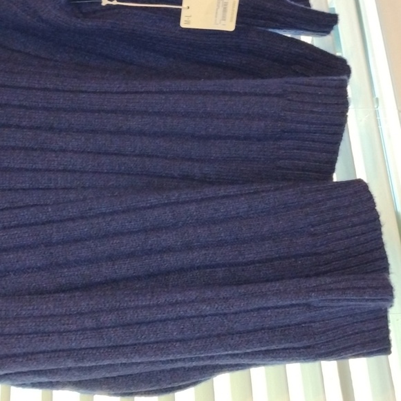a.n.a. Woman's Blue Sapphire Scoop Neck Sweater, Size: M-L, NWT - Picture 2 of 8